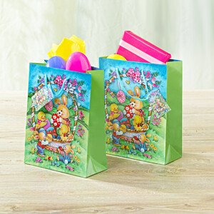 2 veľkonočné darčekové tašky