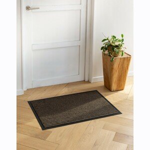 Jednofarebná interiérová rohožka, s česanými vláknami