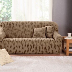 Pružný žakárový poťah na pohovku a kreslo