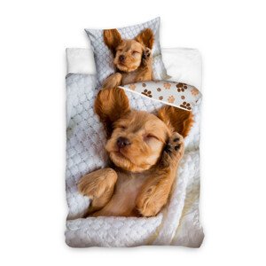 Posteľná bielizeň Dobrú noc Šteniatko