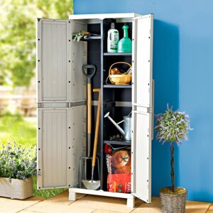 Plastová záhradná skriňa na náradie, veľká