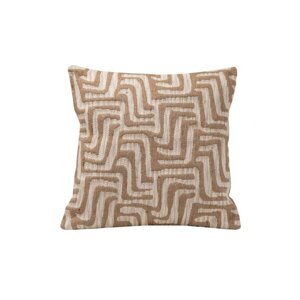 Žakárový vankúšik s grafickým vzorom