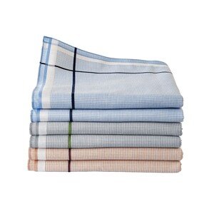 Súprava 12 kockovaných vreckoviek