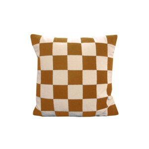 Vankúšik s motívom šachovnice