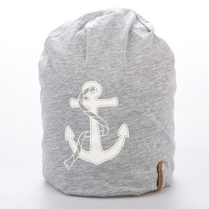 Bavlnená čiapka s kotvou