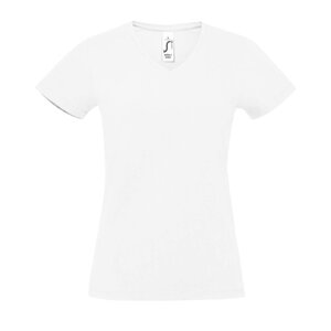 Dámske bavlnené tričko do V