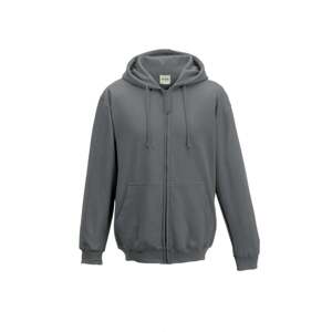 Pánska mikina na zips s kapucňou