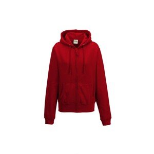 Dámska mikina na zips s kapucňou