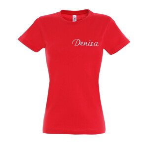 Dámske bavlnené tričko personalizované