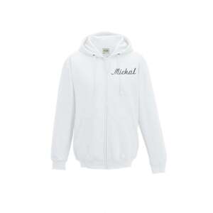 Pánska mikina na zips s kapucňou personalizovaná