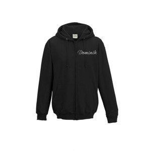 Pánska mikina na zips s kapucňou personalizovaná