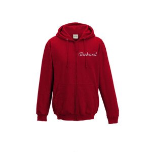 Pánska mikina na zips s kapucňou personalizovaná