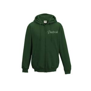 Pánska mikina na zips s kapucňou personalizovaná
