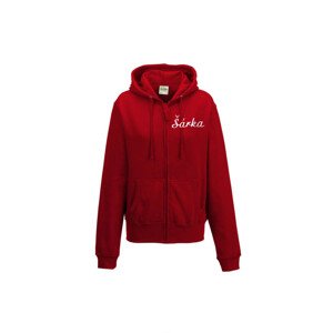 Dámska mikina na zips s kapucňou personalizovaná