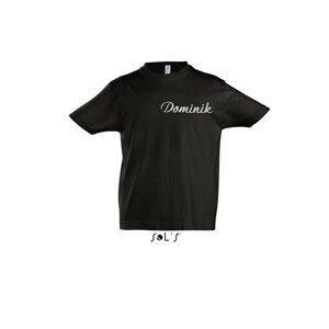 Detské bavlnené tričko personalizované