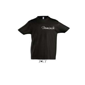 Detské bavlnené tričko personalizované