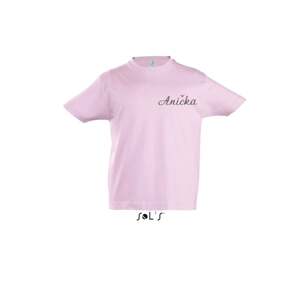 Detské bavlnené tričko personalizované