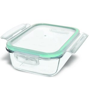 Sklenená zapekacia misa s viečkom