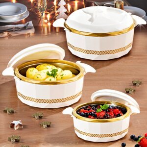 3-dielna súprava termo mís Brilant