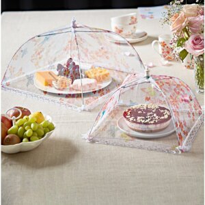 2 poklopy na potraviny "Motýle" Basilico