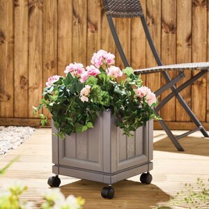 Kvetináč na kolieskach