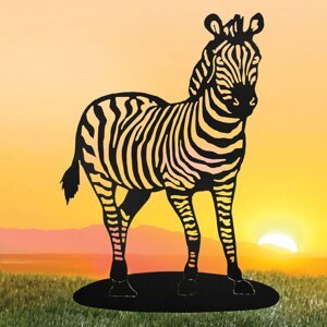 Silueta zebry