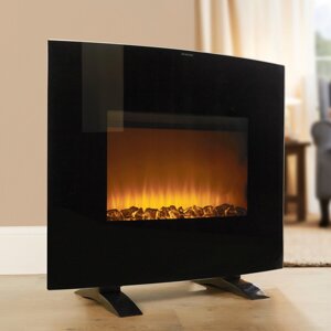 Displej elektrického kozuba