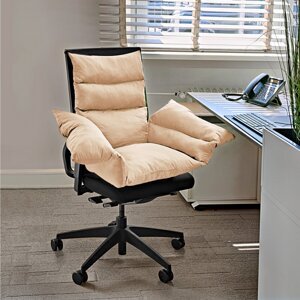 Pohodlný sedák na stoličku s lakťovými opierkami