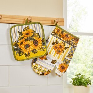 Chňapka a kuchynská rukavica „Slnečnica“