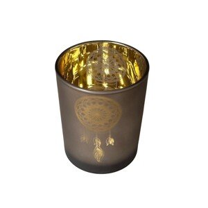 Sklenený svietnik Lapač snov