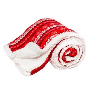 Baránková deka Vianočná