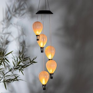 Solárna závesná dekorácia Balóniky