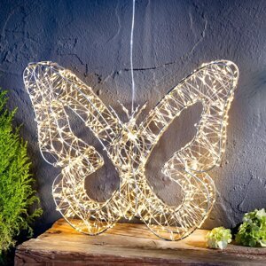 LED dekorácia Motýľ
