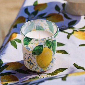 Sviečka v skle Citrón