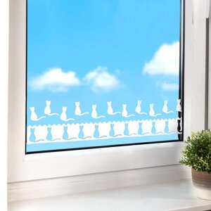 Textilné pásky proti kondenzácii Mačky, sada 3 ks