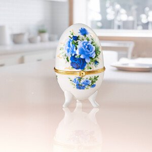 Šperkovnica Modré kvety