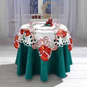 Obrus Vianočné zvončeky 88 x 88 cm