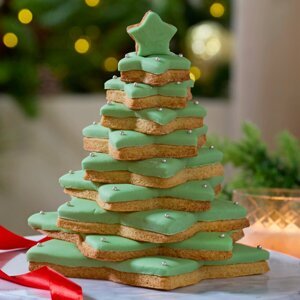 10-dielna súprava formičiek Vianočný stromček