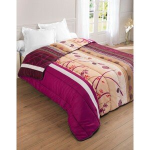 Prikrývka Floral s potlačou, mikrovlákno, 200 g/m2