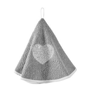 Froté utierky na ruky s výšivkou, 2 ks