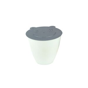 Závesný kôš s vekom