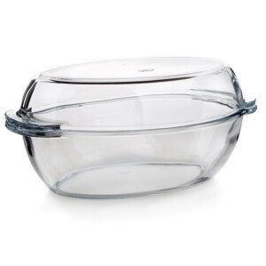 Sklenená zapekacia misa ovál 4 l
