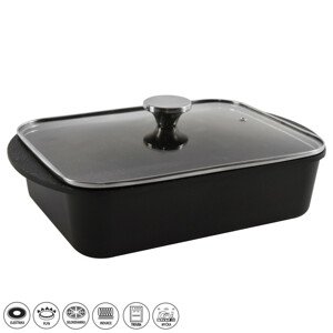 Pekáč GRANDE sklenené veko