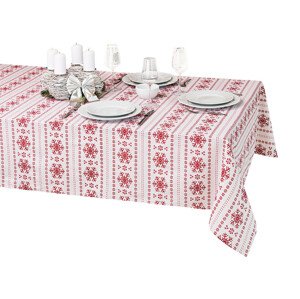Vianočný obrus Vločky