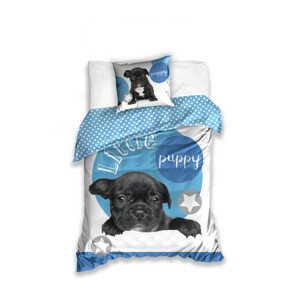 Posteľná bielizeň bavlna Malé šteniatko