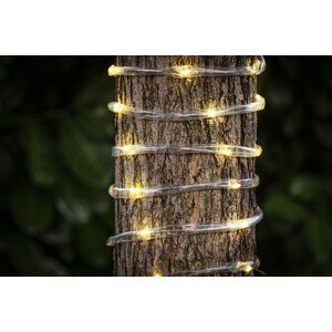 LED svetelná reťaz solárna