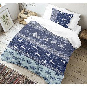 Posteľná bielizeň bavlna 3D Snow