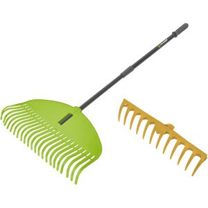 Sada hrable a teleskopická násada