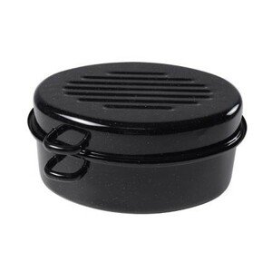 Smaltovaný pekáč s pokrievkou