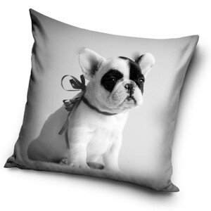 Povlak na vankúšik Francúzsky buldoček